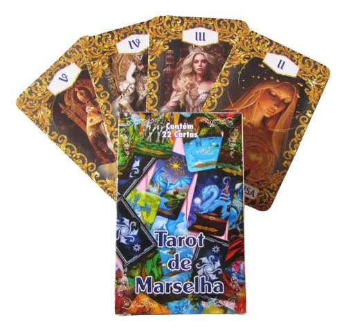 Tarot De Marselha 22 Cartas - Unidade | MercadoLivre