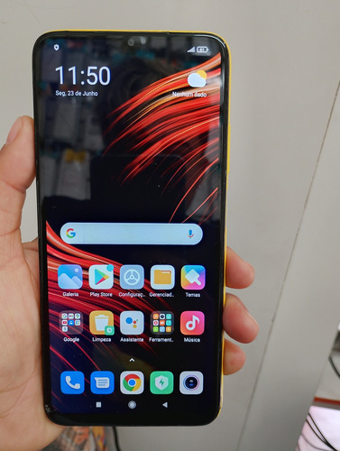 Xiaomi Pocophone Poco M3 Dual Sim 64 Gbye 6 Gb Ram Tela Trin Amarelo
