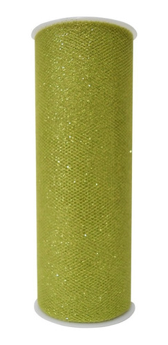 Imagen 1 de 1 de Rollo De Tul Diamantado, Diferentes Colores, 15 Cm X 9.1 M