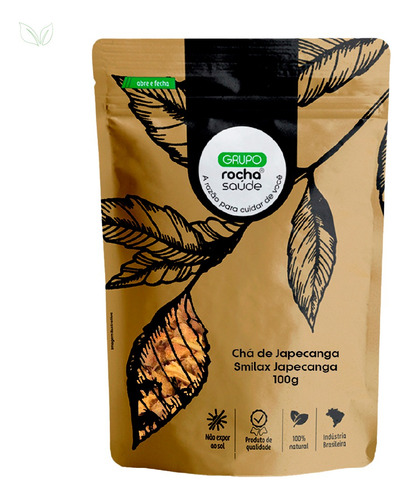 Chá De Japecanga Puro Sem Misturas Rocha Saude 100g