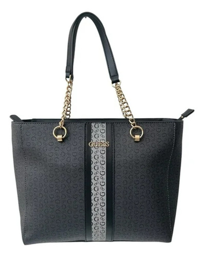 Bolsa Para Dama Guess Estilo Tote Cadena Dorada