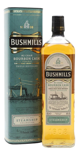 Whisky Bushmills Steamship Bourbon Cask 1000ml En Estuche