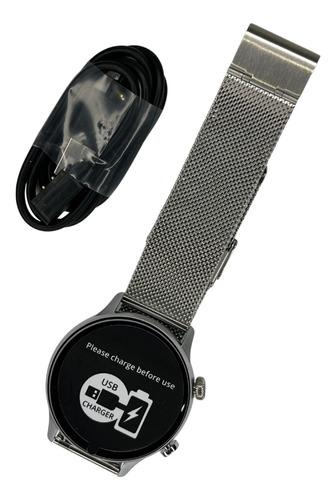 Reloj Smartwatch Colmi I30 Silver Milan 1.36 Ip68 Sport Color De La Caja Black Color De La Malla Black