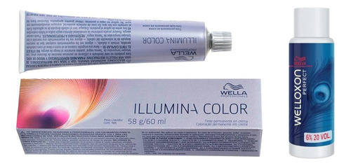 Kit Illumina Color Wella Escolher A Cor + Ox 20vol 60ml