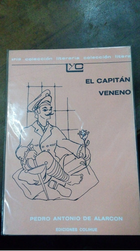  Libro  El Capitán Veneno        Pedro Antonio De Alarcon