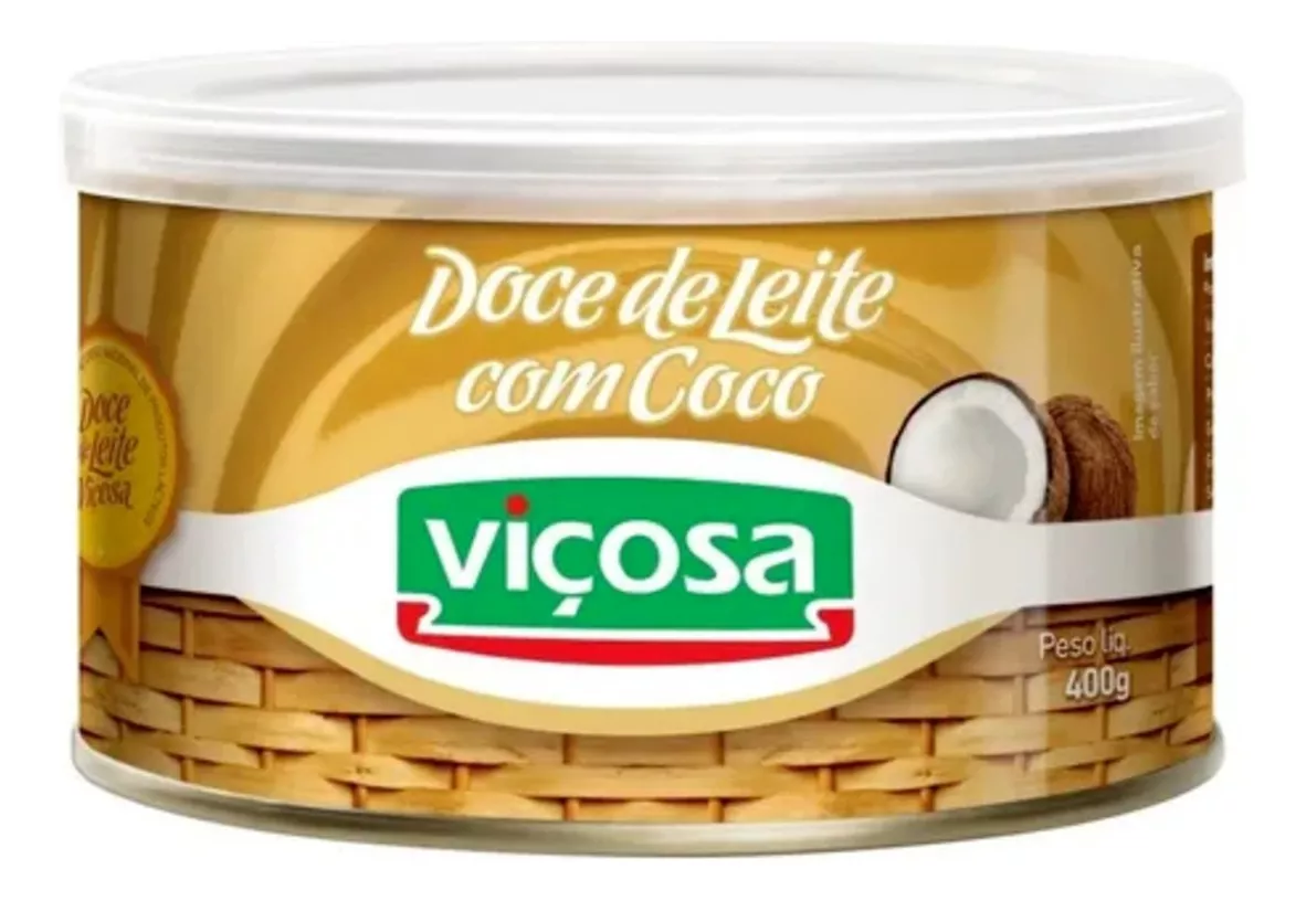 Terceira imagem para pesquisa de doce de leite vicosa 400g