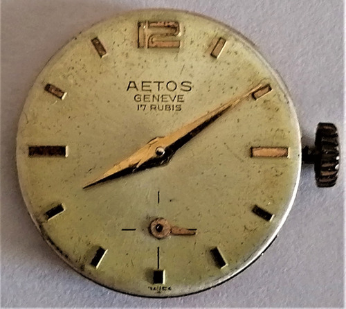 Maquina Reloj Aetos Calibre Unitas 6360 - Para Reparar O Rep