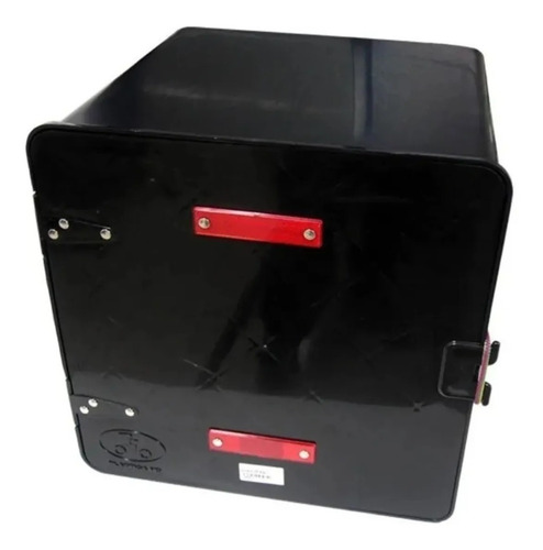 Imagen 2 de 4 de Caja Pizzera C/traba ''reforzada'' (negro) V.c. 586