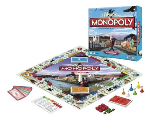 Juego De Mesa Monopoly Edición Argentina Popular