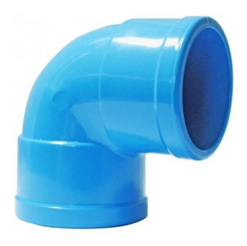 Pack 3 Unidades Codo Pvc 50mm 1 1/2 Pulgada