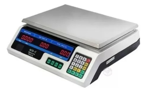 Pesa Digital 40 Kilos Recargable Negocio Electronica
