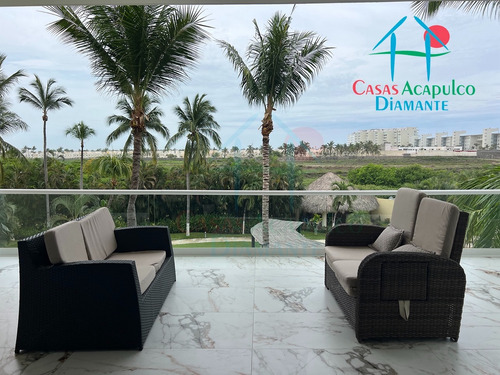 Pacífico Diamante Amarras 201. En Condominio Con Club De Playa. Con Terraza Y Bodega