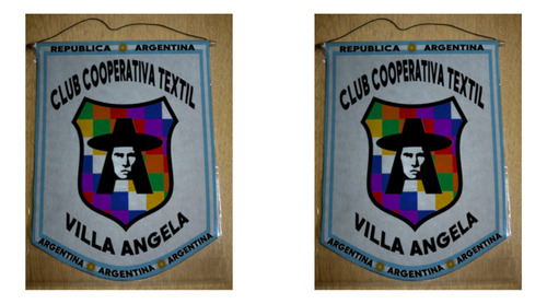 Banderin Chico 13cm Cooperativa Textil Villa Angela Chaco