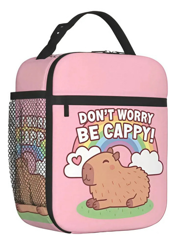 Bonita Bolsa De Almuerzo Aislante Con Forma De Capibara