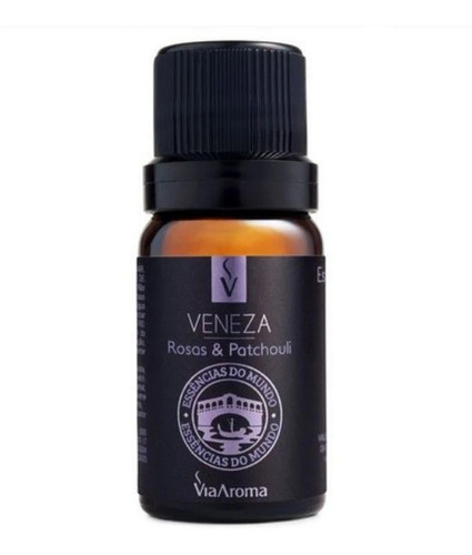 Essência Do Mundo Veneza (rosas & Patchouli) 10ml Via Aroma