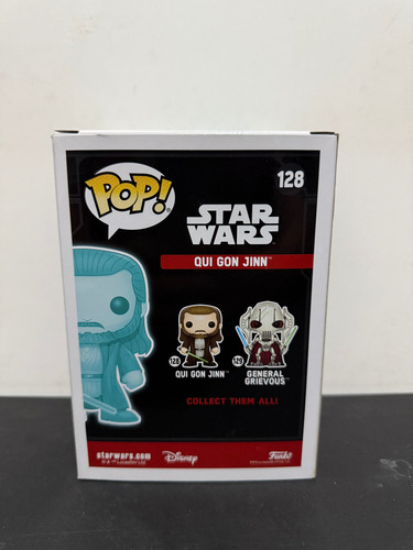 Funko Pop! Star Wars Qui Gon Jinn - Galactic Convention 2017 (Usado)