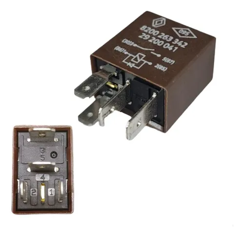 2 Relay Rele Electronico Renault Clio Logan Kangoo Scenic