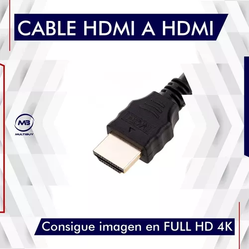 Cable Hdmi 1.5 Metros V1.4 Video Pc Tv Hd 1080p 4k Calidad