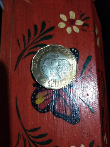 Moneda  20 Pesos Bicentenario(2 Monedas) 