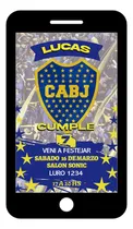 Comprar Invitación Digital Personalizada Boca Juniors