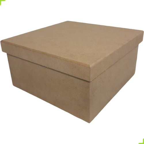 Kit 10 Caixa De Presente Mdf Lisa 20x20 Atacado