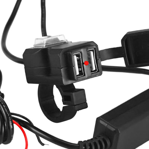 Nuevo Carregador De Celular Para Motocicleta, Porta Usb
