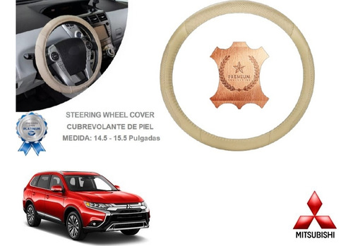 Funda Cubrevolante Beige Piel Mitsubishi Outlander 2019