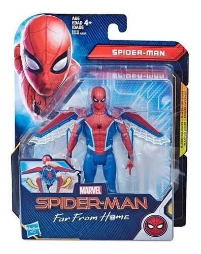 Figura De Accion Spiderman Marvel Far From Home Con Alas Cuotas