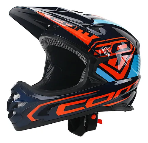 Casco de motocross Acerbis STEEL BLUE RED NIÑO - Cascos niño/a 