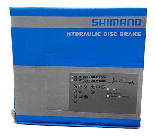 Freno Hidráulico Manilla Izq Caliper Del Shimano Mt200