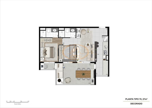Apartamento Com 2 Dormitório(s) Localizado(a) No Bairro Barra Funda Em São Paulo / São Paulo - 1623:903126