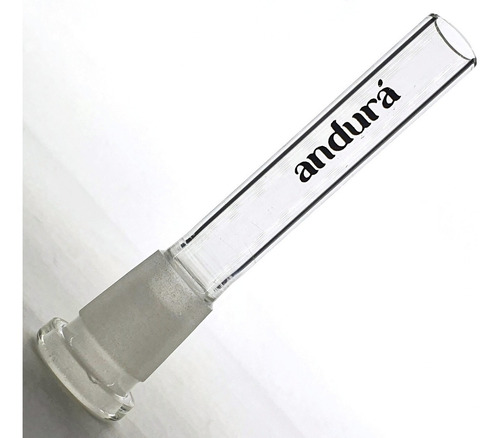 Imagem 2 de 7 de Andurá | Tubo De Vidro Downstem 18mm E 10cm Para Bongs