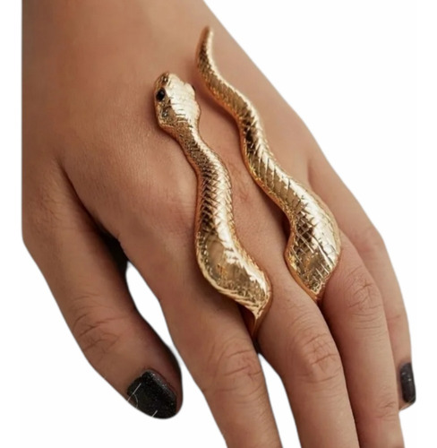 Anillo De Serpiente Ajustable Unisex