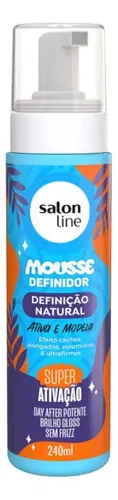 Capilar Mousse Definidor de cachos Definição Natural 240ml
