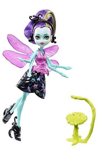 Monster High Garden Ghouls Winged Critters Wingrid Doll, 5.2