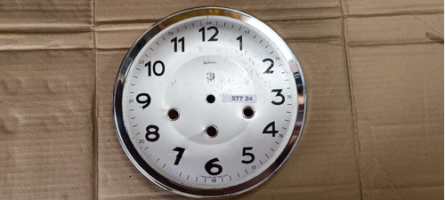 Peça De Relógio Antigo D Parede Reguladora, Mostrador 577-24