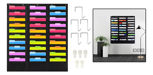 Xinnuo Organizador De Archivos De Pared Colgante De Puerta