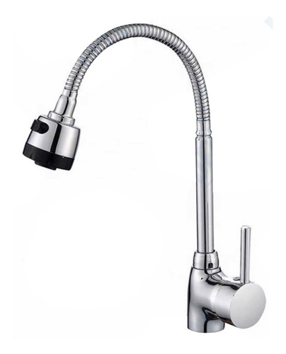Pack 2 Mezclador Flexible Monomando Cocina Fregadero 2 Modo