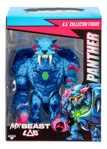 Mr Beast Lab Panther, Figura De Acción Coleccionable.
