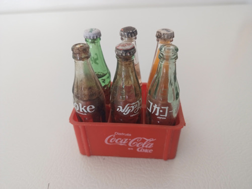 Mini Cajita Coca Cola, Fantas Y Sprite Rejita De Los 90's (Usado)