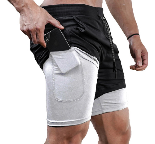 Pantalones Cortos De Entrenamiento Para Hombre Y Hombre, Par