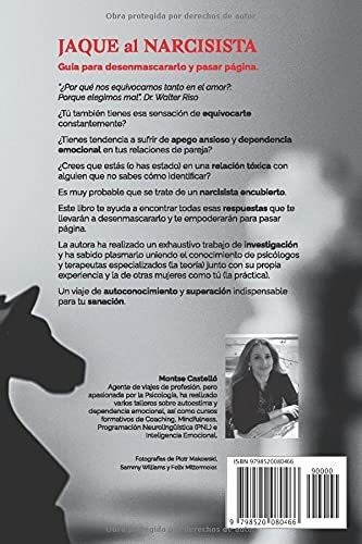 Jaque Al Narcisista Guia Para Desenmascararlo Y..., de CASTELLÓ, MONTSE. Editorial Independently Published en español