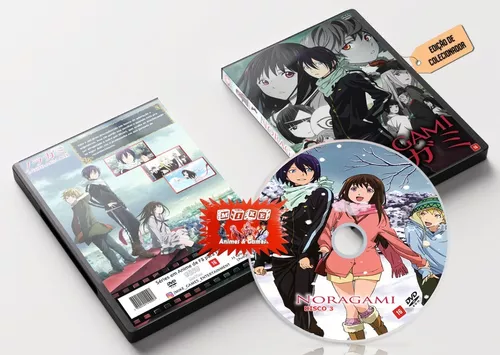 Dvd Noragami Dublado Série Completa