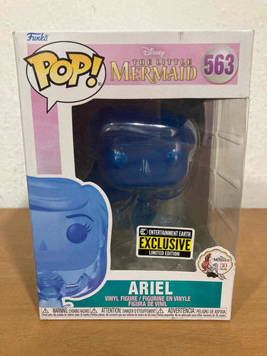 Ariel Wirh Bag 563 Little Mermaid Funko Pop Entertaiment Ex
