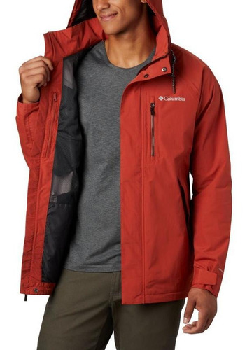 Parka Columbia Good Ways Ii Jacket Carnelian Red Hombre