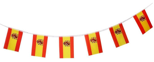 Decoración De Fiesta Banderas De Hilo De España 9m