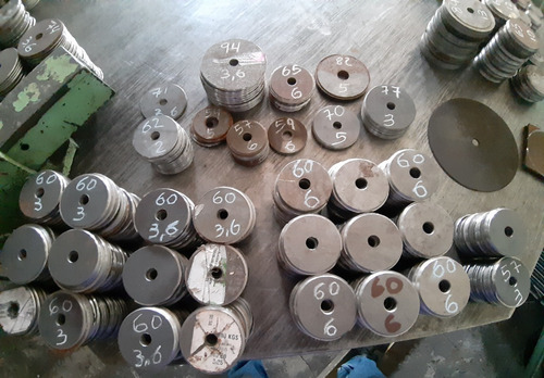 Discos De Chapa K 110 Acero Especial Para Cuchillas Y K100 (Usado)