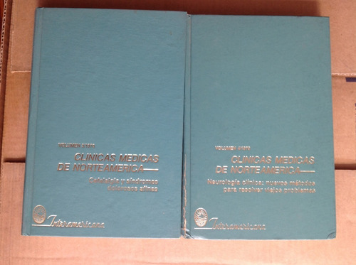 Dos Libros Usados. Neurología Cl Med N A 1978/9
