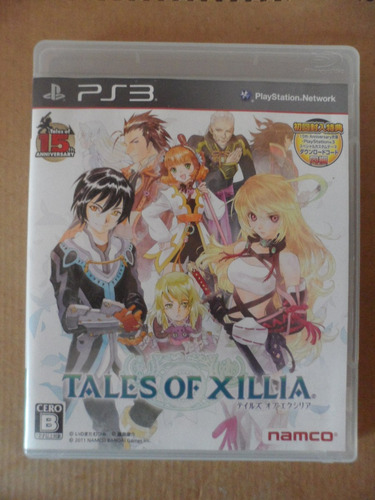 Ps3 Playstation Tales Of Xillia Videogame Japones Anime