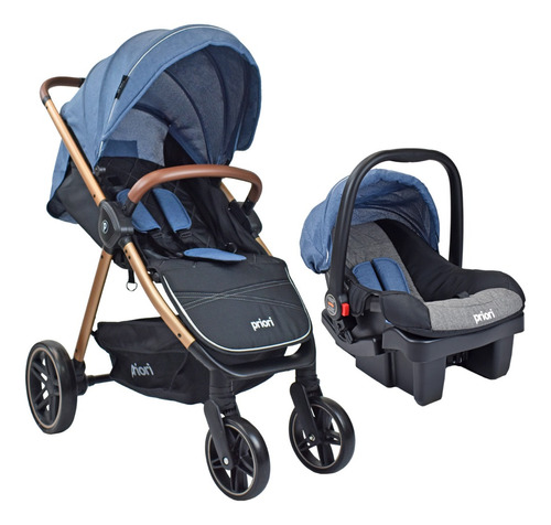 Coche Bebe Priori Maverick Travel System Color Azul